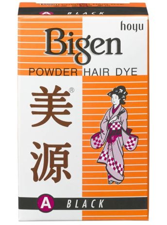 BIGEN POWDER HAIR DYE A BLACK