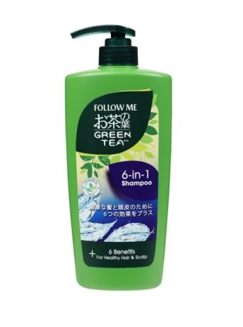 FOLLOW ME GREEN TEA 6-IN-1 SHAMPOO 650ML