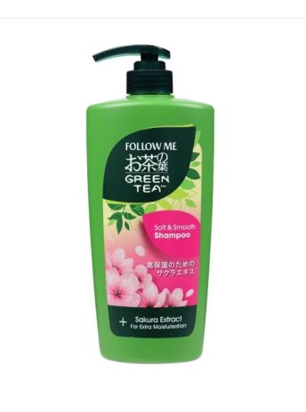 FOLLOW ME GREEN TEA SOFT & SMOOTH SHAMPOO 650ML