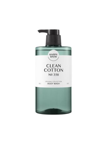 HAPPY BATH BODY WASH CLEAN COTTON 910G