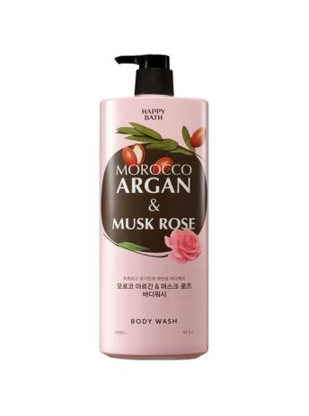 HAPPY BATH BODY WASH MOROCCO ARGAN & MUSK ROSE 1200G
