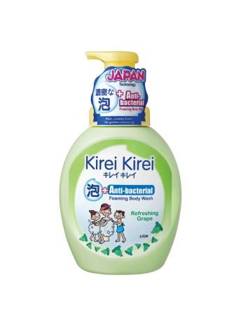 KIREI KIREI ANTI BACTERIAL FOAMING BODY WASH REFRESHING GRAPE 900ML