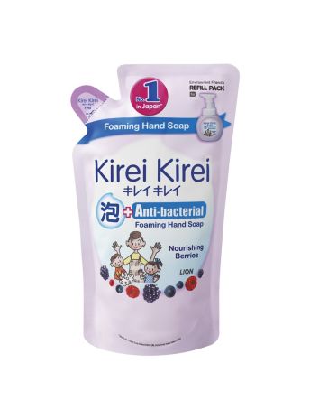 KIREI KIREI ANTI BACTERIAL FOAMING HAND SOAP NOURISHING BERRIES REFILL 200ML
