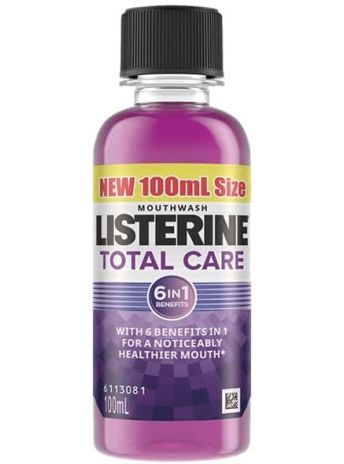 LISTERINE MOUTHWASH TOTAL CARE 100ML