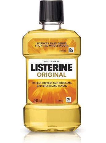 LISTERINE MOUTHWASH ORIGINAL 250ML