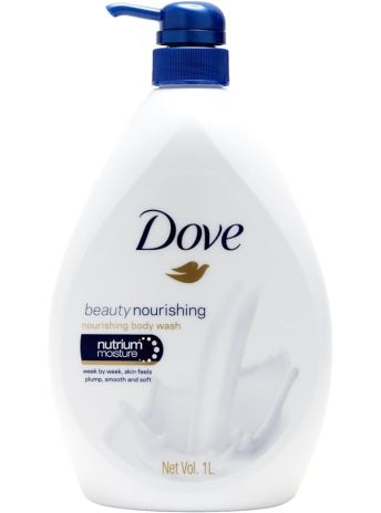 DOVE BODYWASH BEAUTY MOISTURE 1L