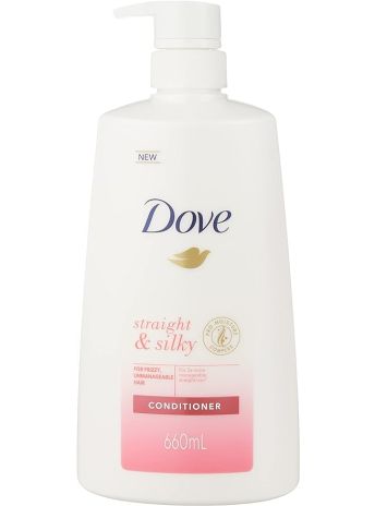 DOVE CONDITIONER STRAIGHT&SILKY 660ML