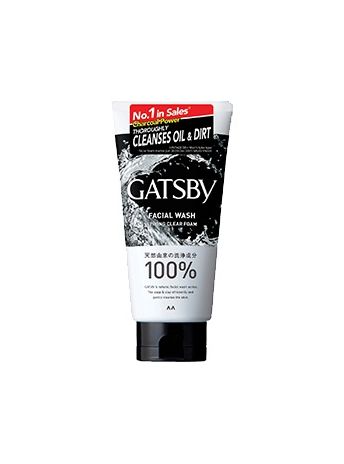 GATSBY FACIAL WASH STRONG CLEAR 130G