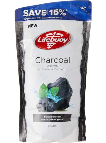 LIFEBUOY REFILL 850ML CHARCOAL