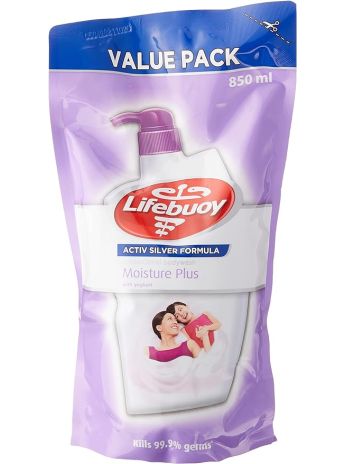 LIFEBUOY REFILL 850ML MOISTUREPLUS