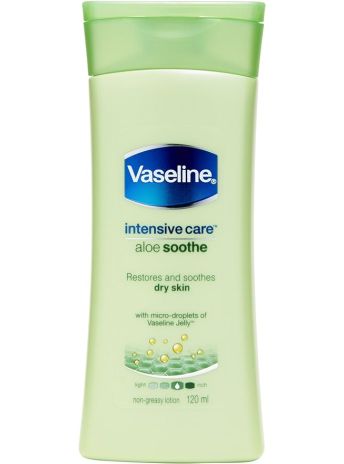 VASELINE 120ML ALOE FRESH