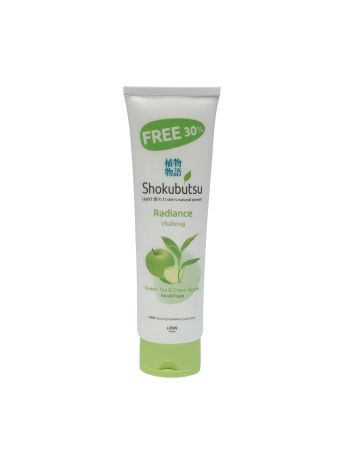 SHOKUBUTSU RADIANCE FACIAL FOAM VITALIZING 130G