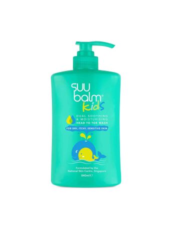 SUU BALM KIDS HEAD TO TOE WASH 840ML